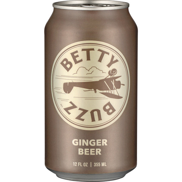 Soda Ginger Beer Cans Betty Buzz