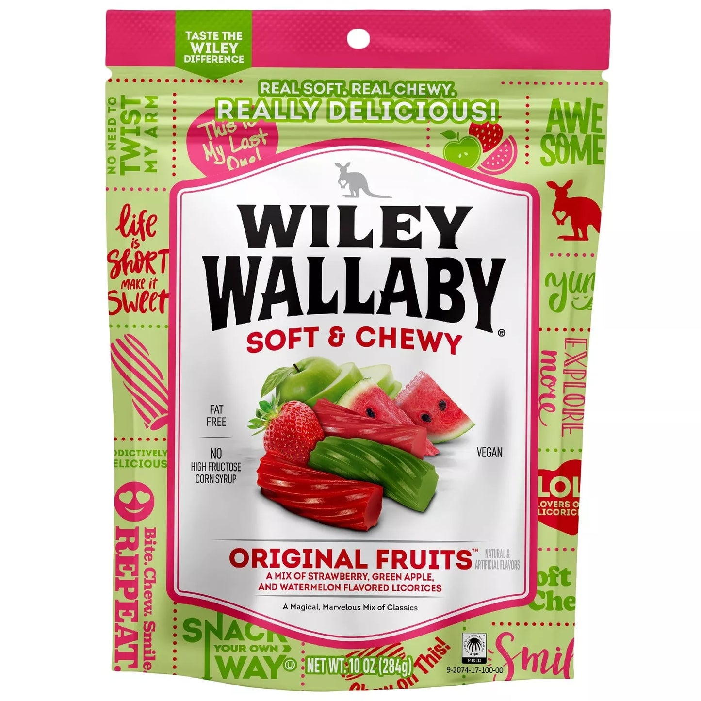 LICORICE ORIGINAL FRUITS 10OZ