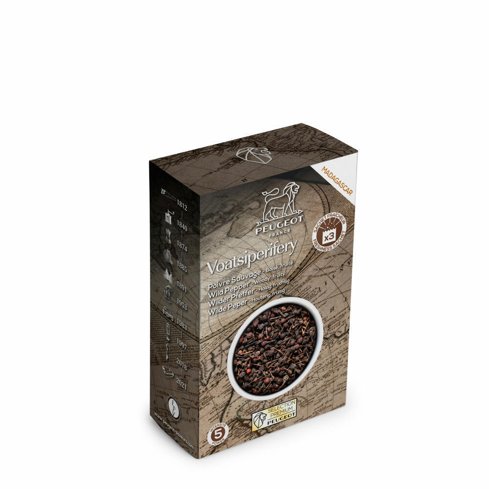 Peugeot Voatsiperifery wild pepper Wild pepper For pepper mill 3x20 g bag