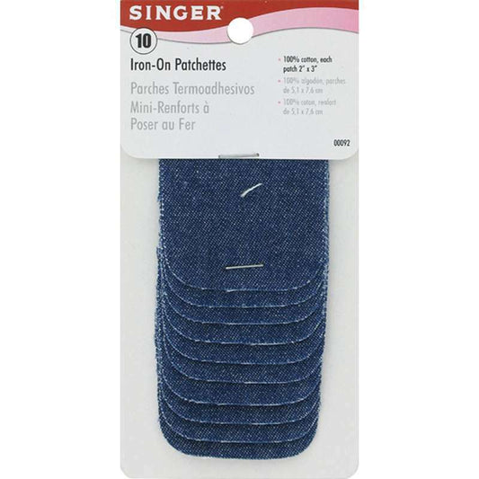 00092 DENIM PATCHES 2"X3"