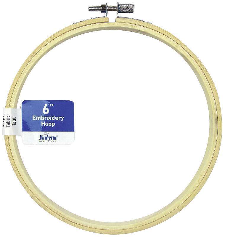 6" EMBROIDERY HOOP