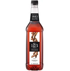 PLASTIC - 1883 Maison Routin France Syrup 1L - Cinnamon