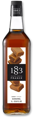 PLASTIC - 1883 Maison Routin France Syrup 1L - Caramel