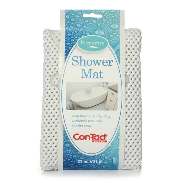 Shower Mat Grip White 21X21