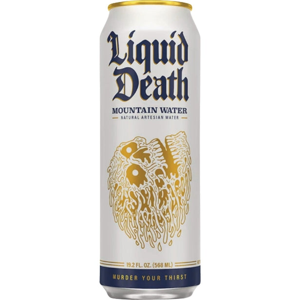 Liquid Death 100% Mountain Water