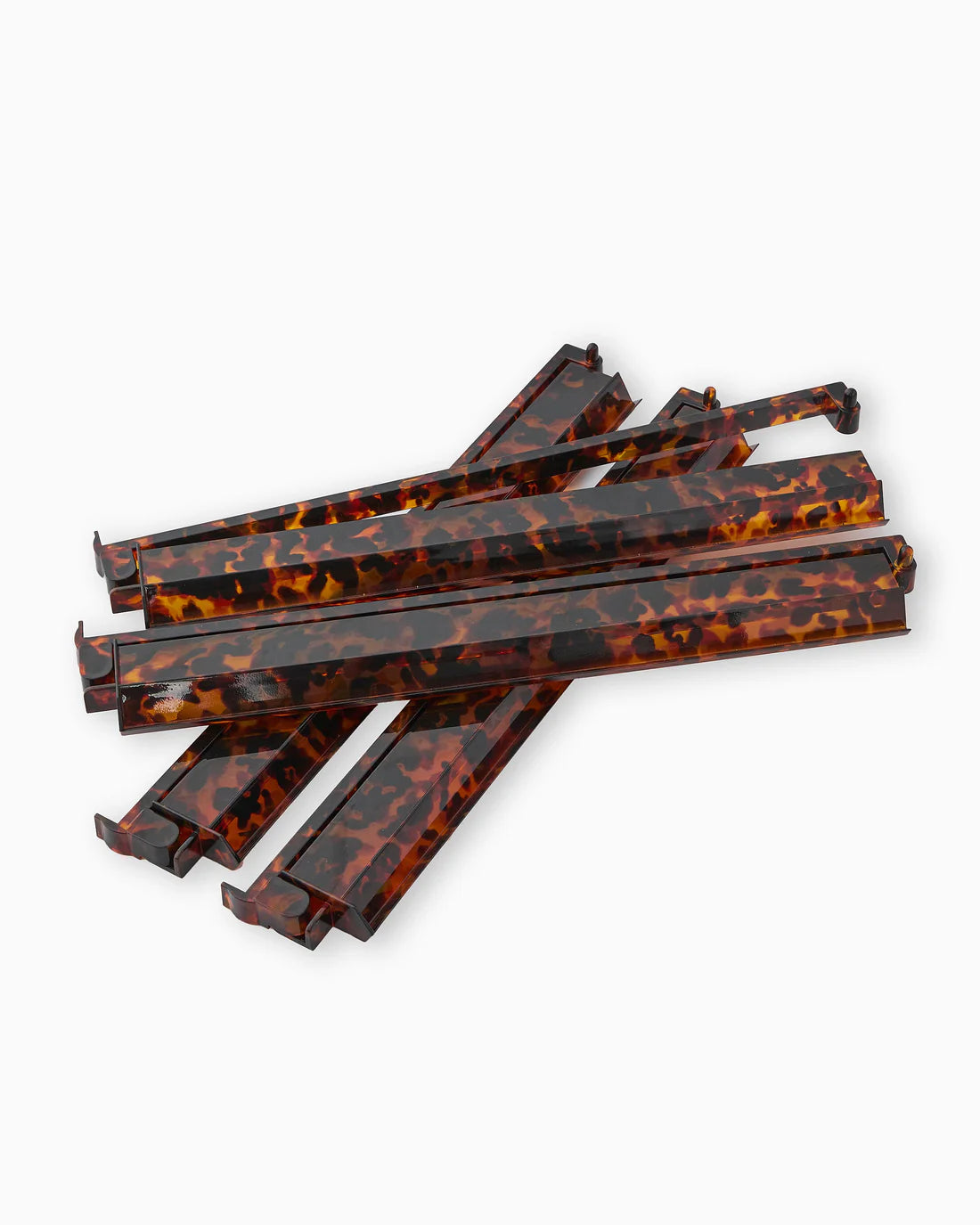 OH MY MAHJONG TORTOISE SHELL RACK & PUSHERS SET