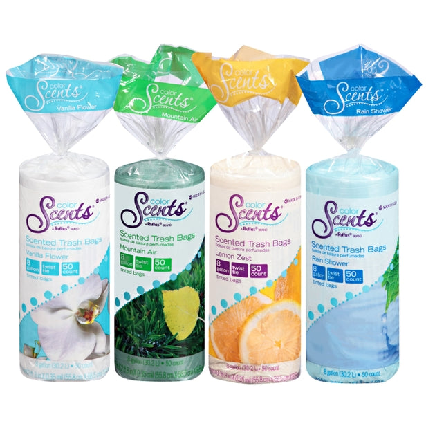 TRASH BAG SCENT 8GAL 50CT