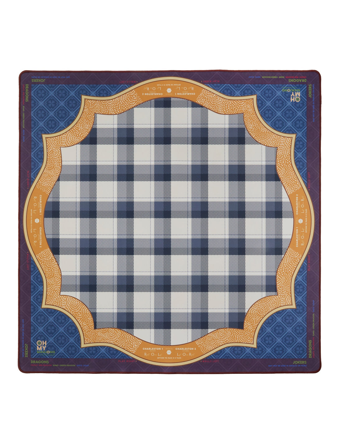 Vanderbilt Mahjong Mat in Tube