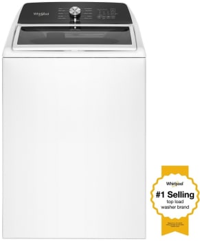 WTW5025SW 4.5 Cu. Ft. Top Load Agitator Washer with Built-In Faucet