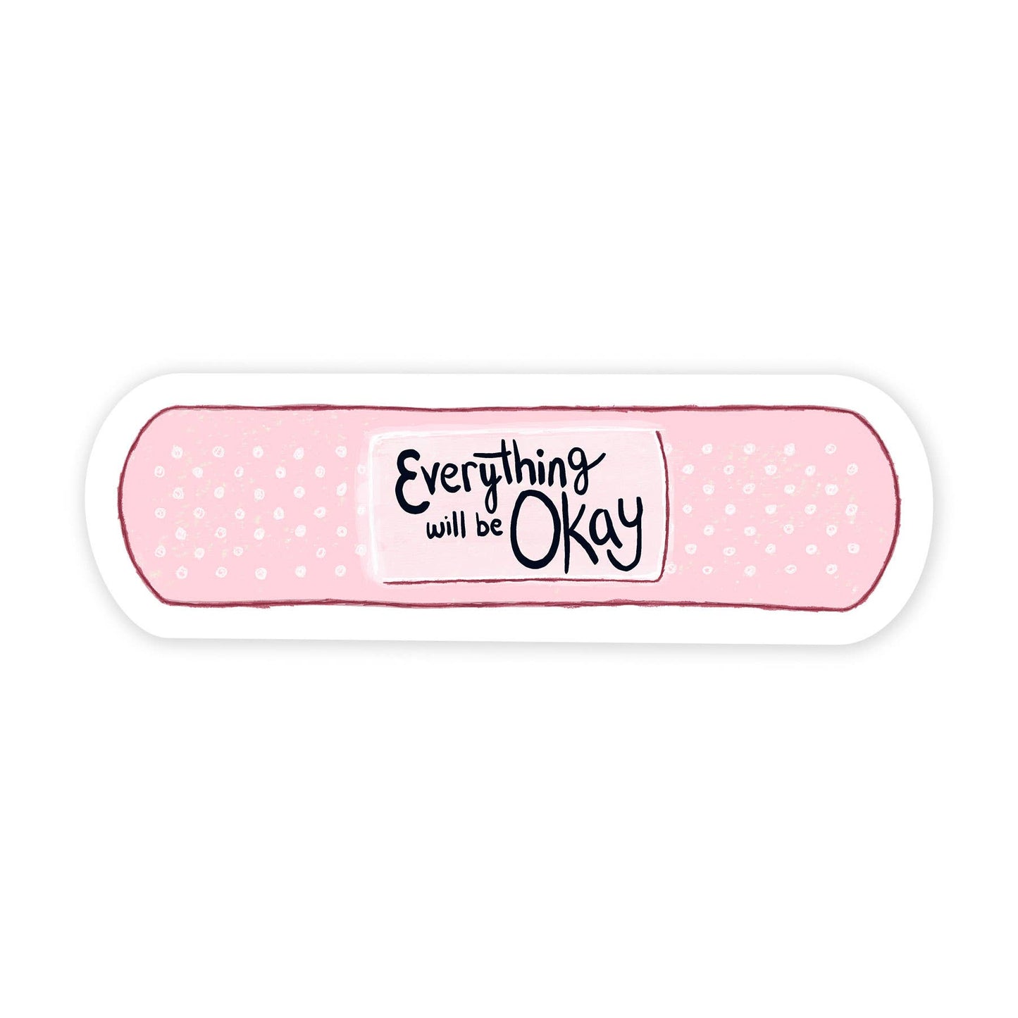 Bandaid - 3 Inch Vinyl Art Sticker