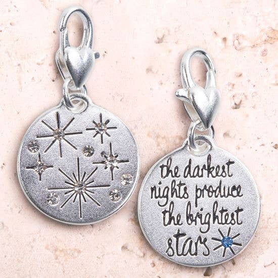 Medallion Charm - Stars - AMANDA BLU