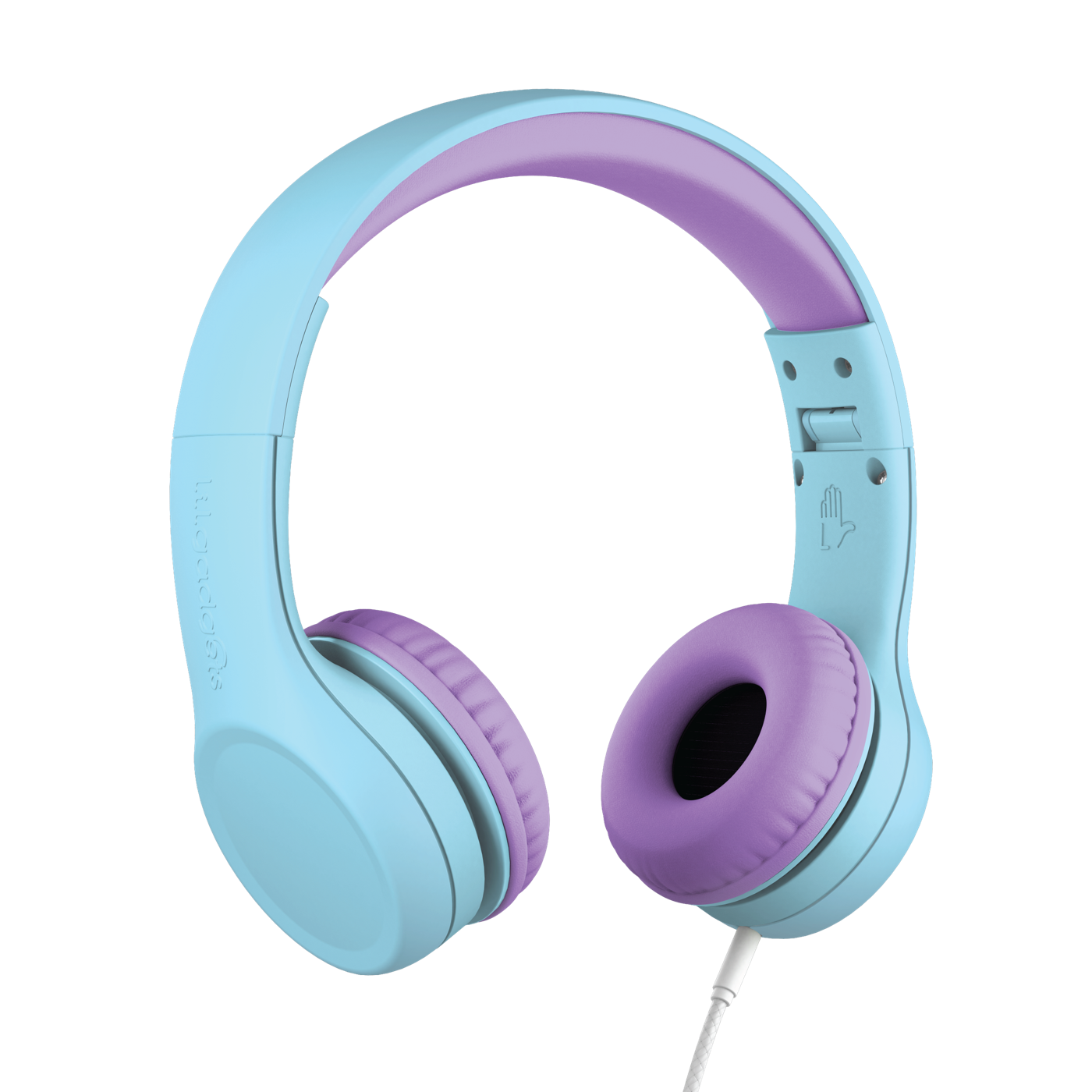 Connect+ Wired Kids Headphones - BLUE/PURPLE