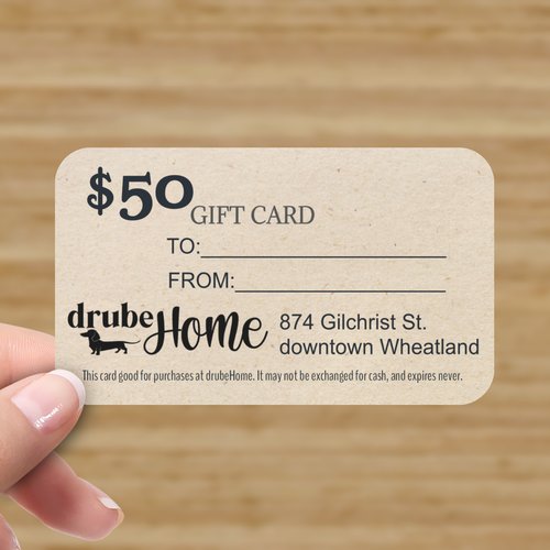 drubeHome Gift Card
