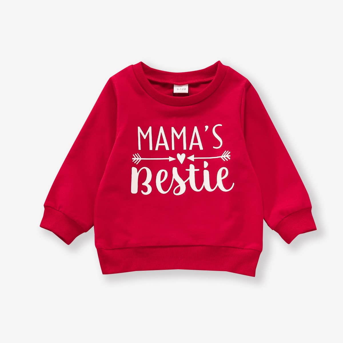 Baby Girl Letter Pullovers & Hoodies: 3-6 Months / Red