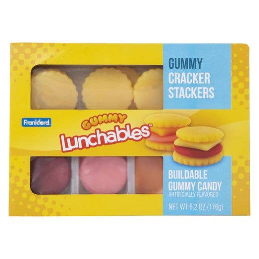 Kraft Gummy Lunchables Cracker Stacker Candy, 10Ct Case