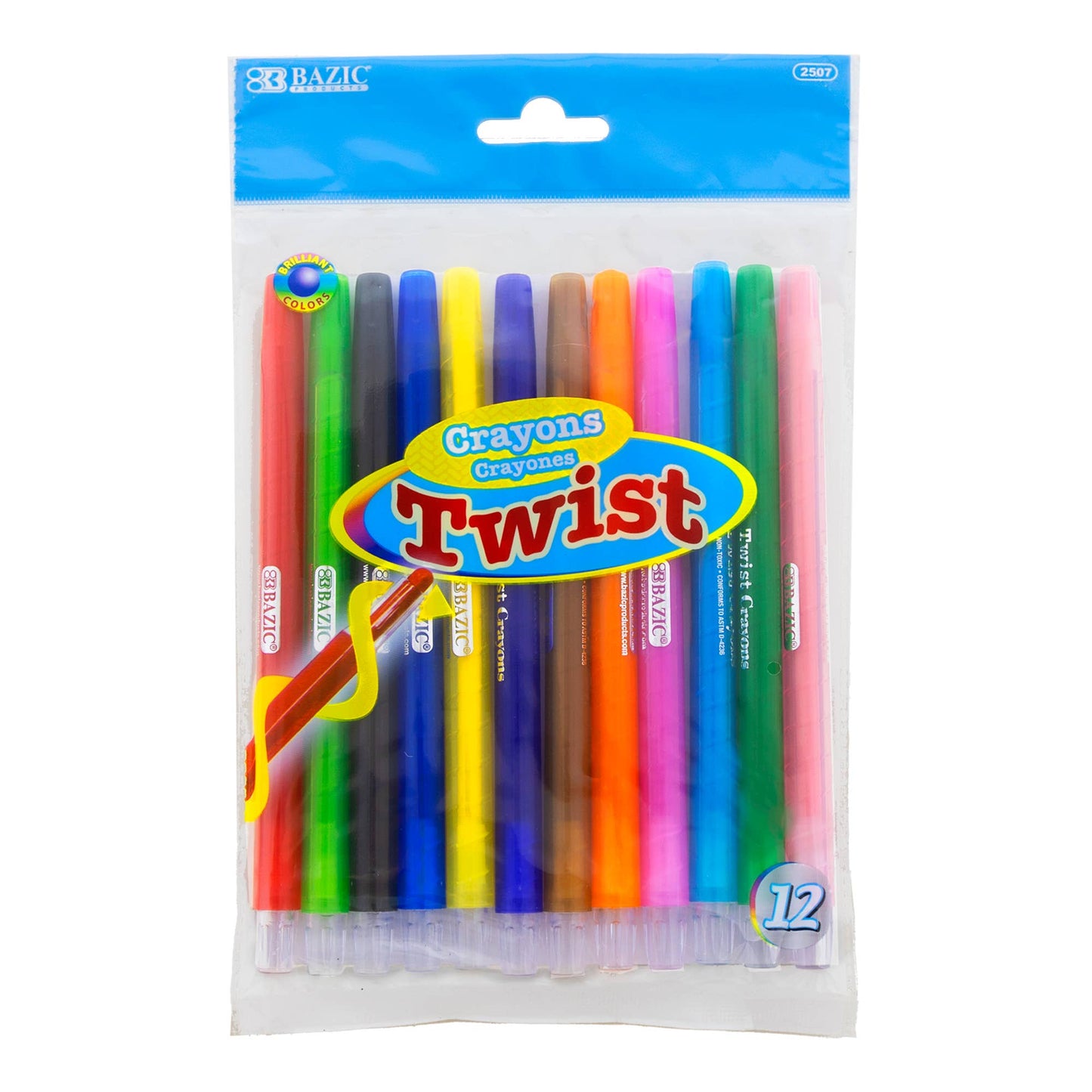 Propelling Crayons 12 Color