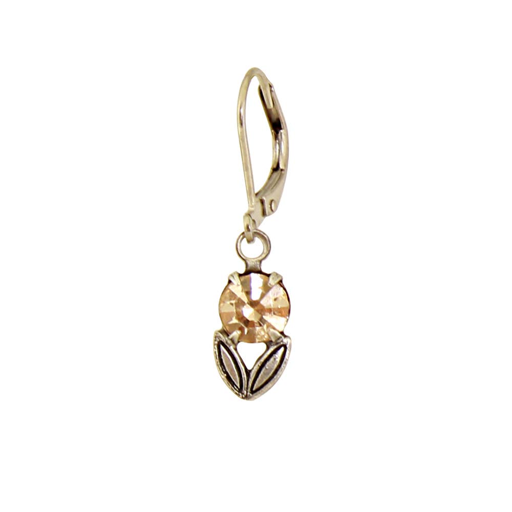 Crystal Flower Earring: C