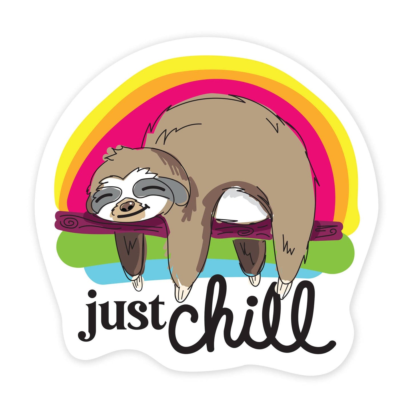 Chill - 3 Inch Vinyl Art Sticker