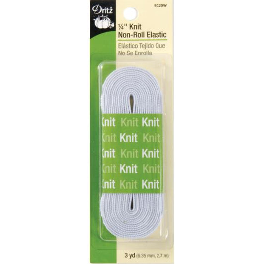 1/4" KNIT NON-ROLL ELASTIC