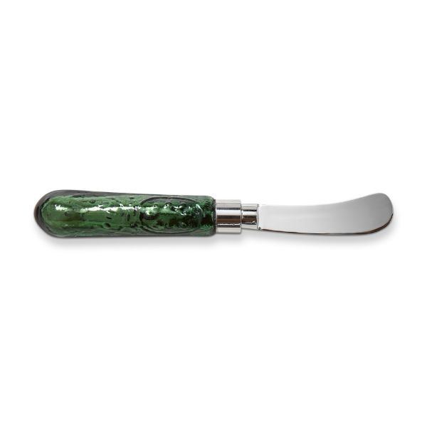 Glass Handle Spreader, Green