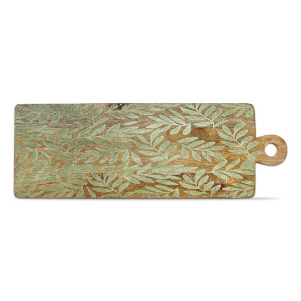 ETCHED LEAF SERVING BOARD