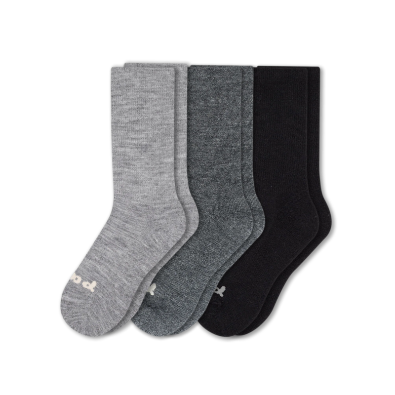 Women's Crew Pacas Socks: DOTS Red & Ivory / Medium / Large (US: 8.5 - 11.5+)