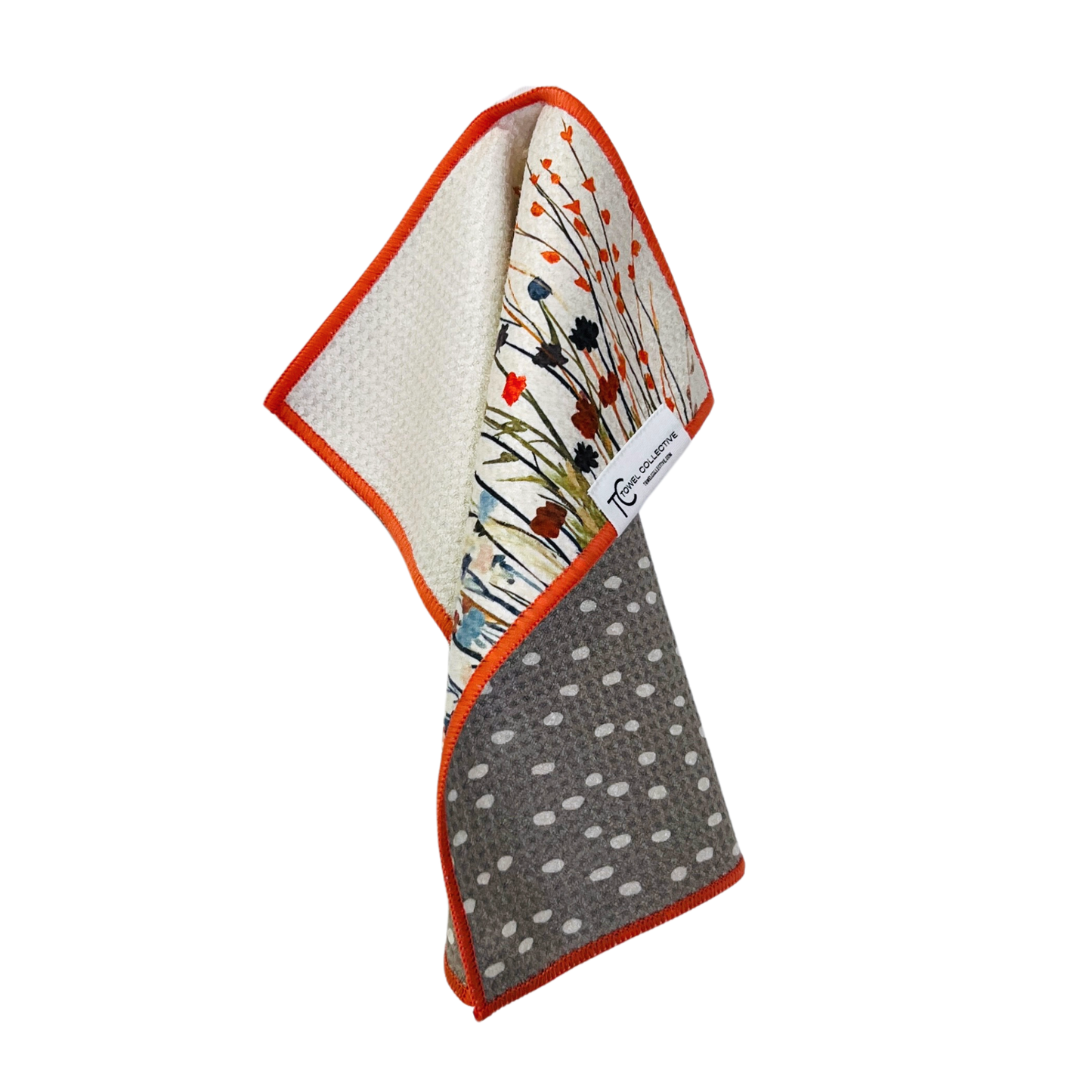 Meadow Bloom | Waffle Weave Microfiber Towels Kitchen & Bath: Washcloth
