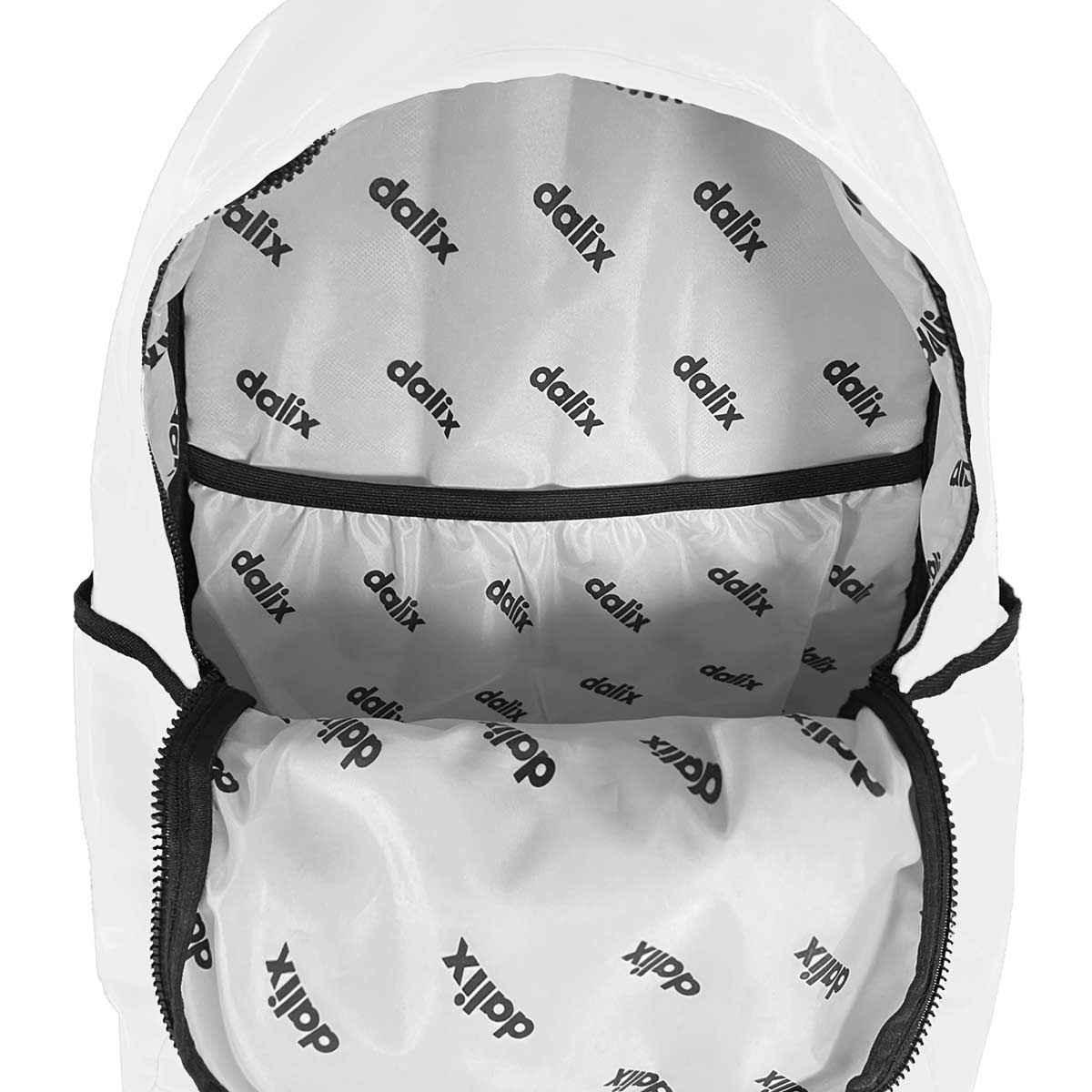 Dalix Classic Vibes Backpack: White