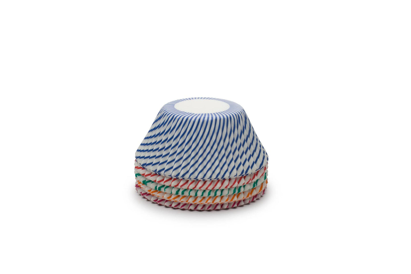Fox Run Candy Cane Swirl Cupcake Liners, Set of 100, 3"