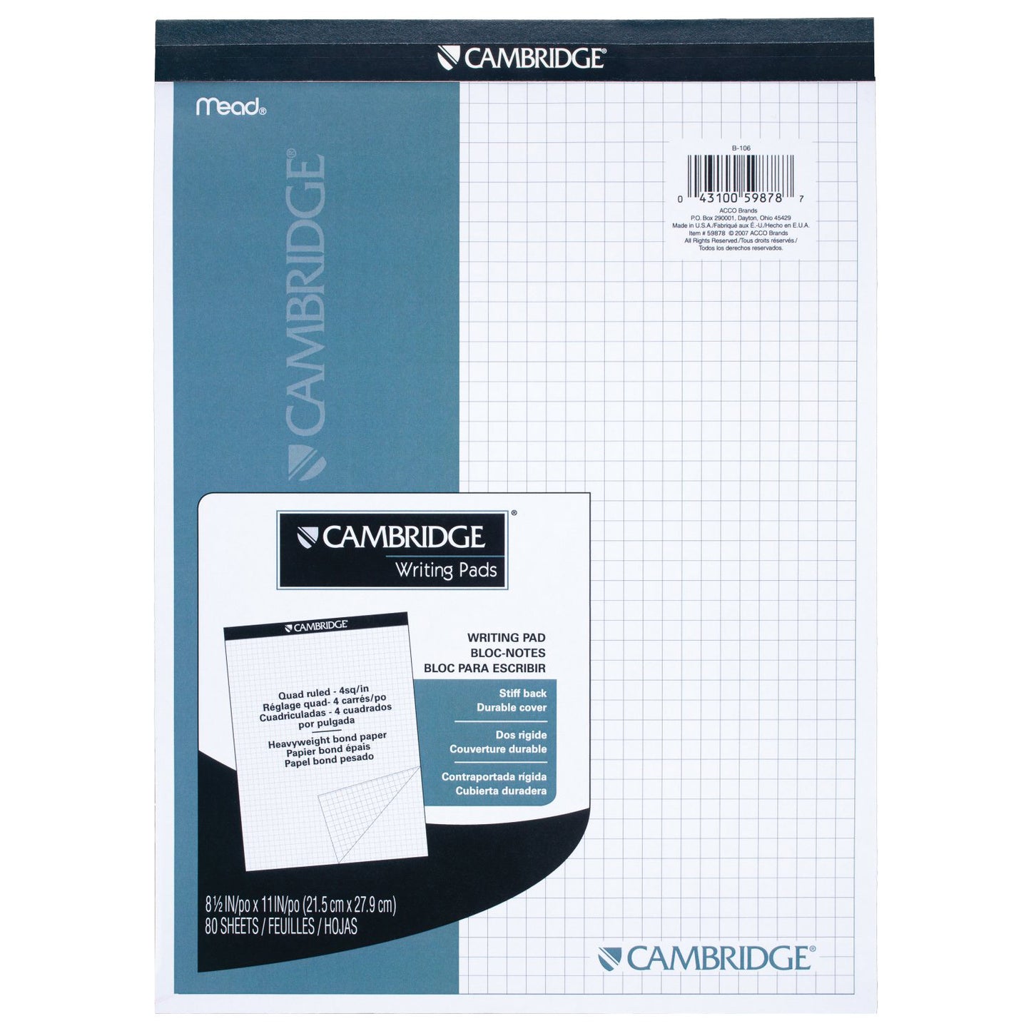 CAMBRIDGE QUAD TABLET
