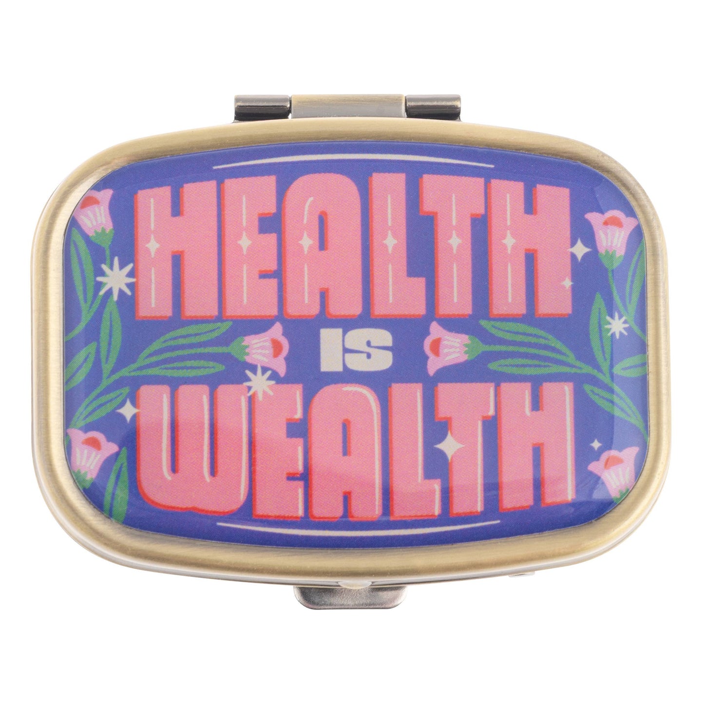 Small Metal Pill Case: Pop This