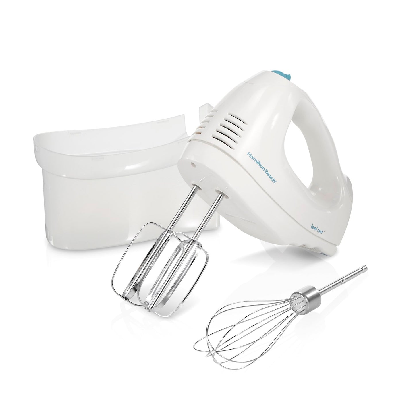 Hamilton Beach Hand Hand Mixer W/ Case 6 Speed