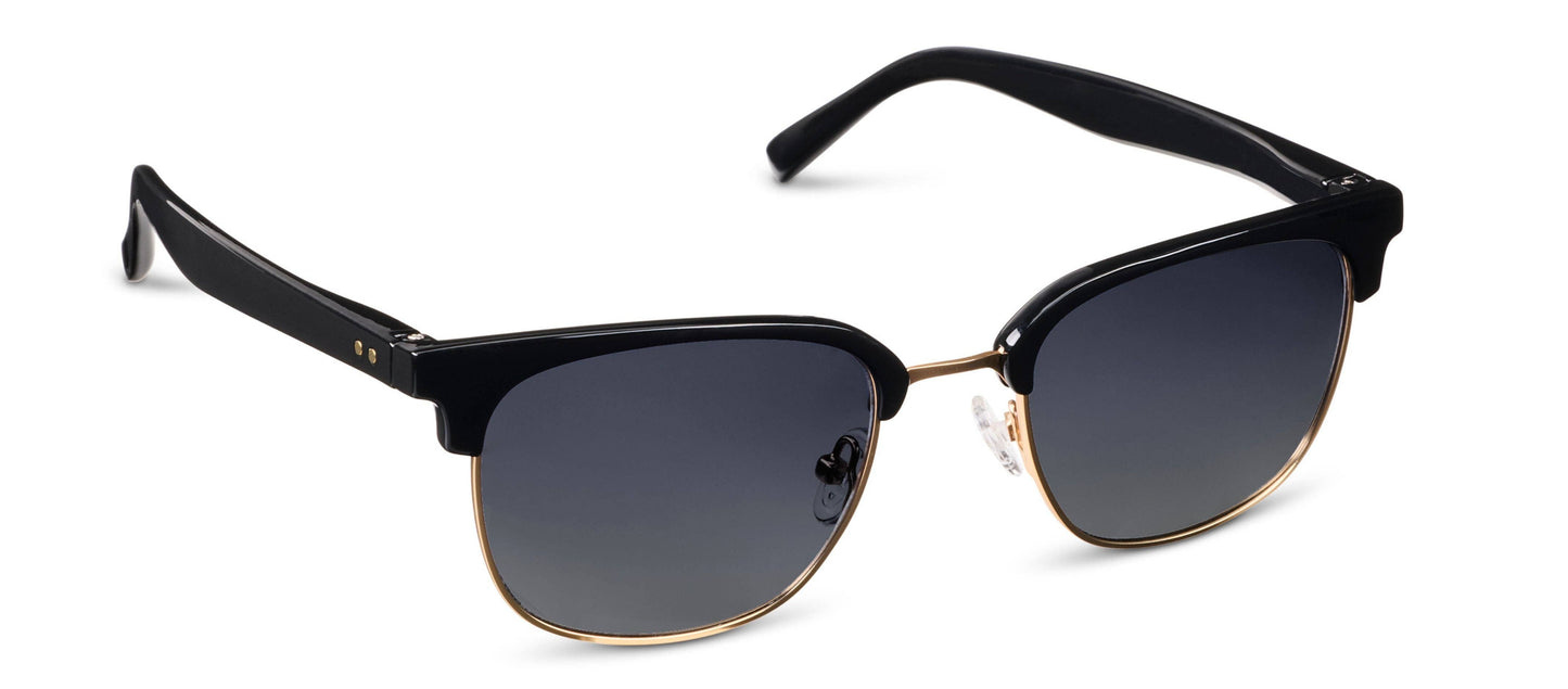 Houston (Sunglasses): Black / No Correction