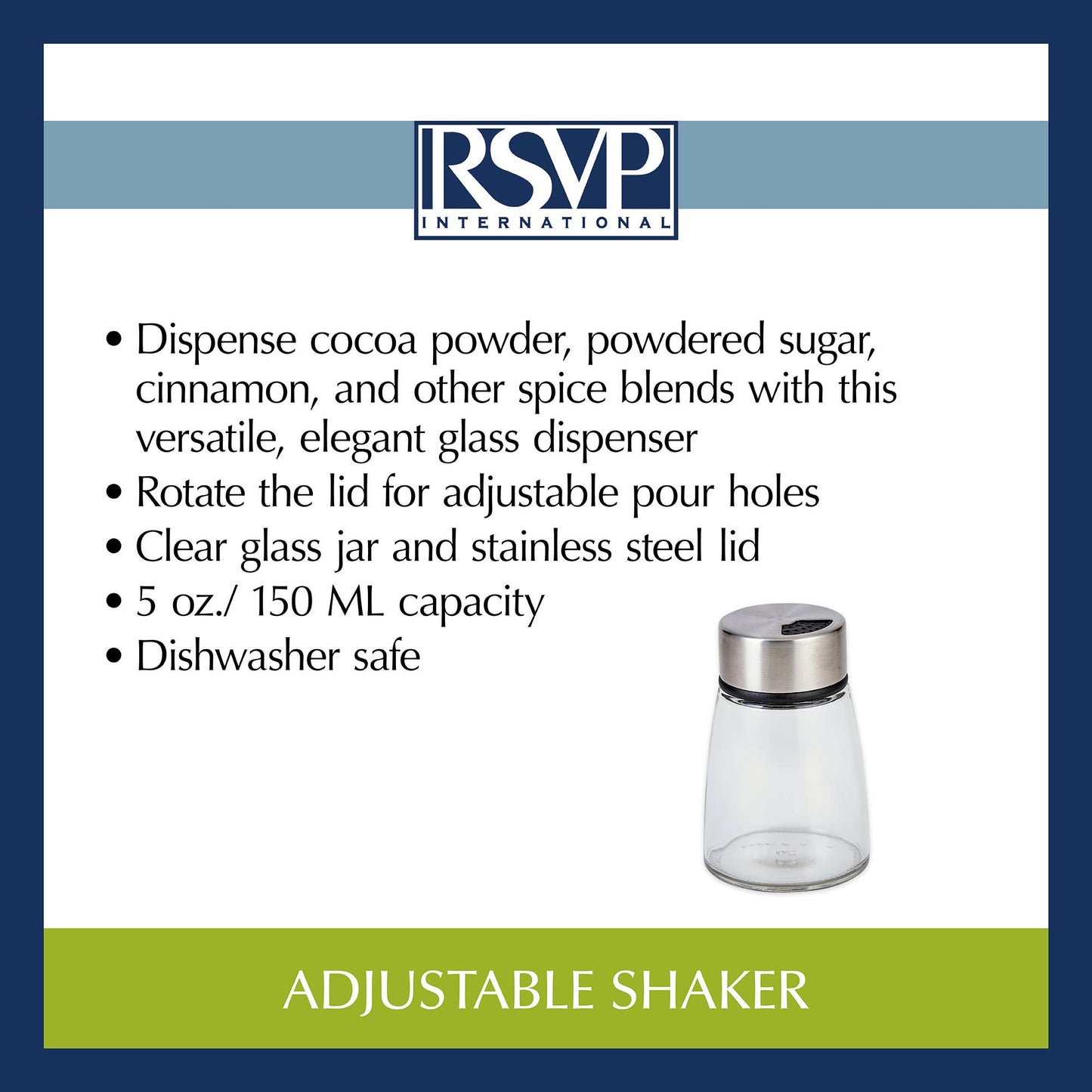 Adjustable Shaker