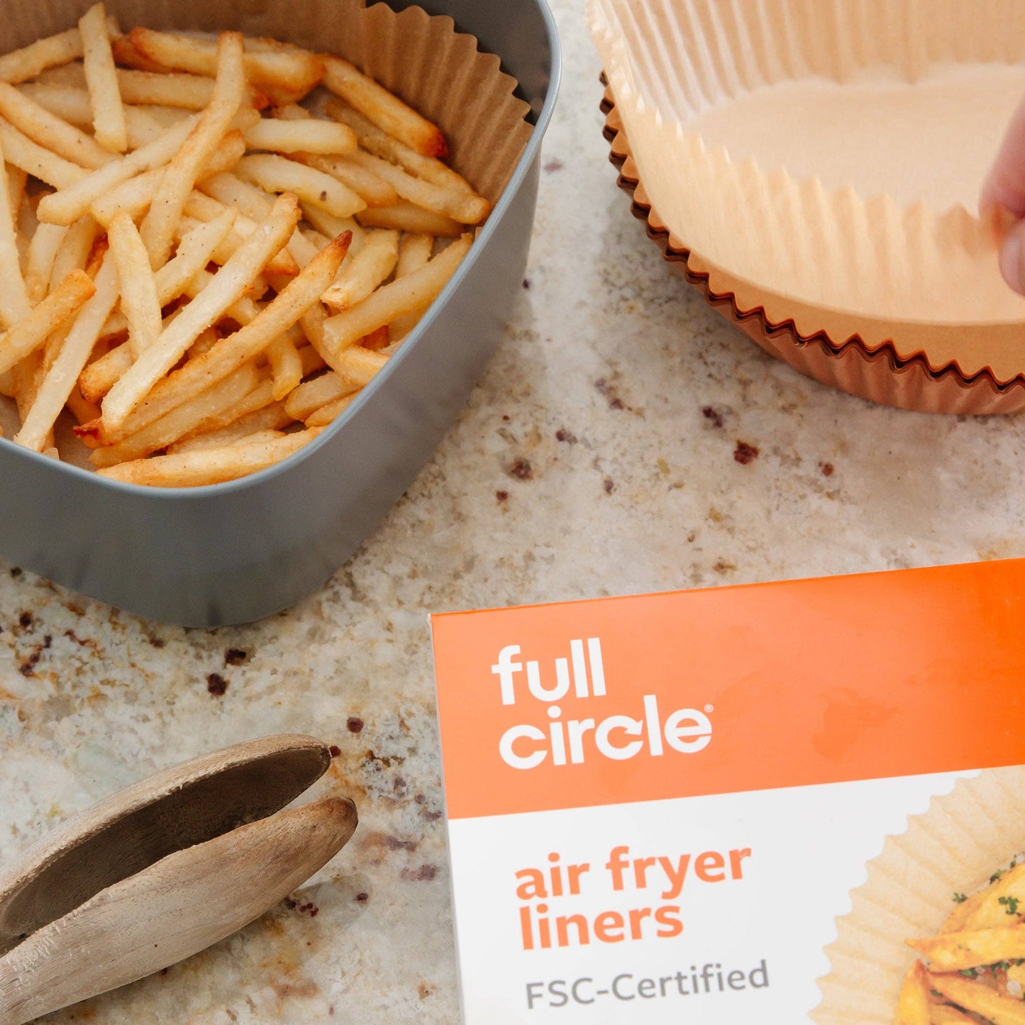 Air Fryer Liners - 50pk: Small/Medium