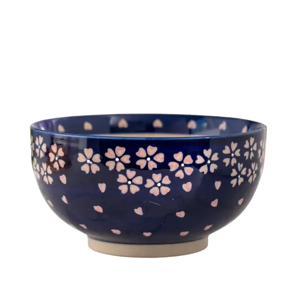 Sakura Cherry Bowl w/ Chopsticks, Spoon, Lid and Trivet Set