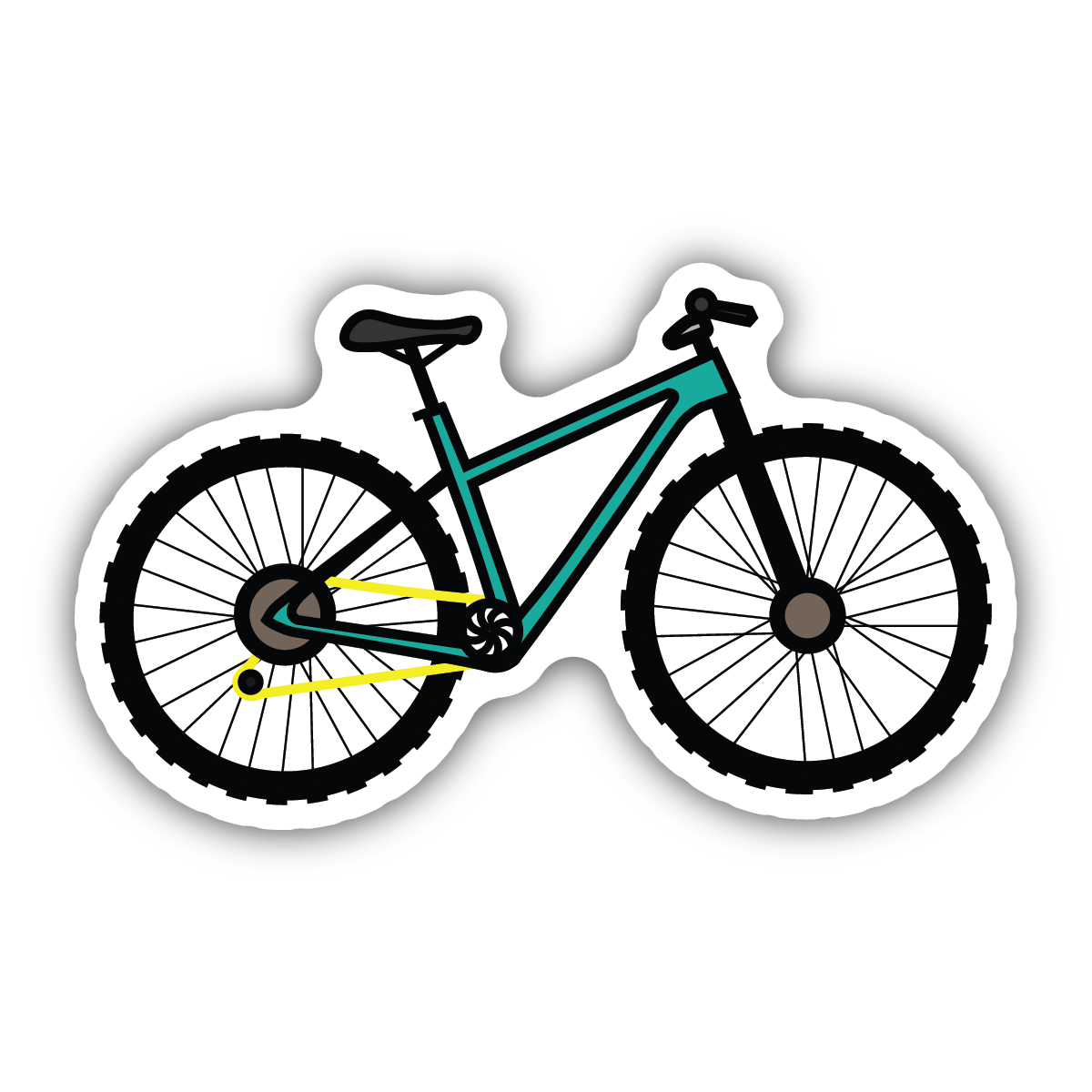 MOUNTAIN BIKE STICKER