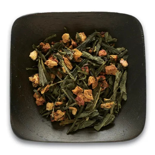 Strawberry Green Tea, Organic 1 LB