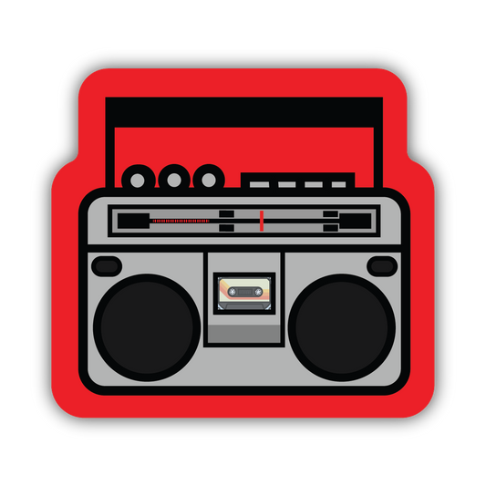 0902-LSTK BOOMBOX STICKER