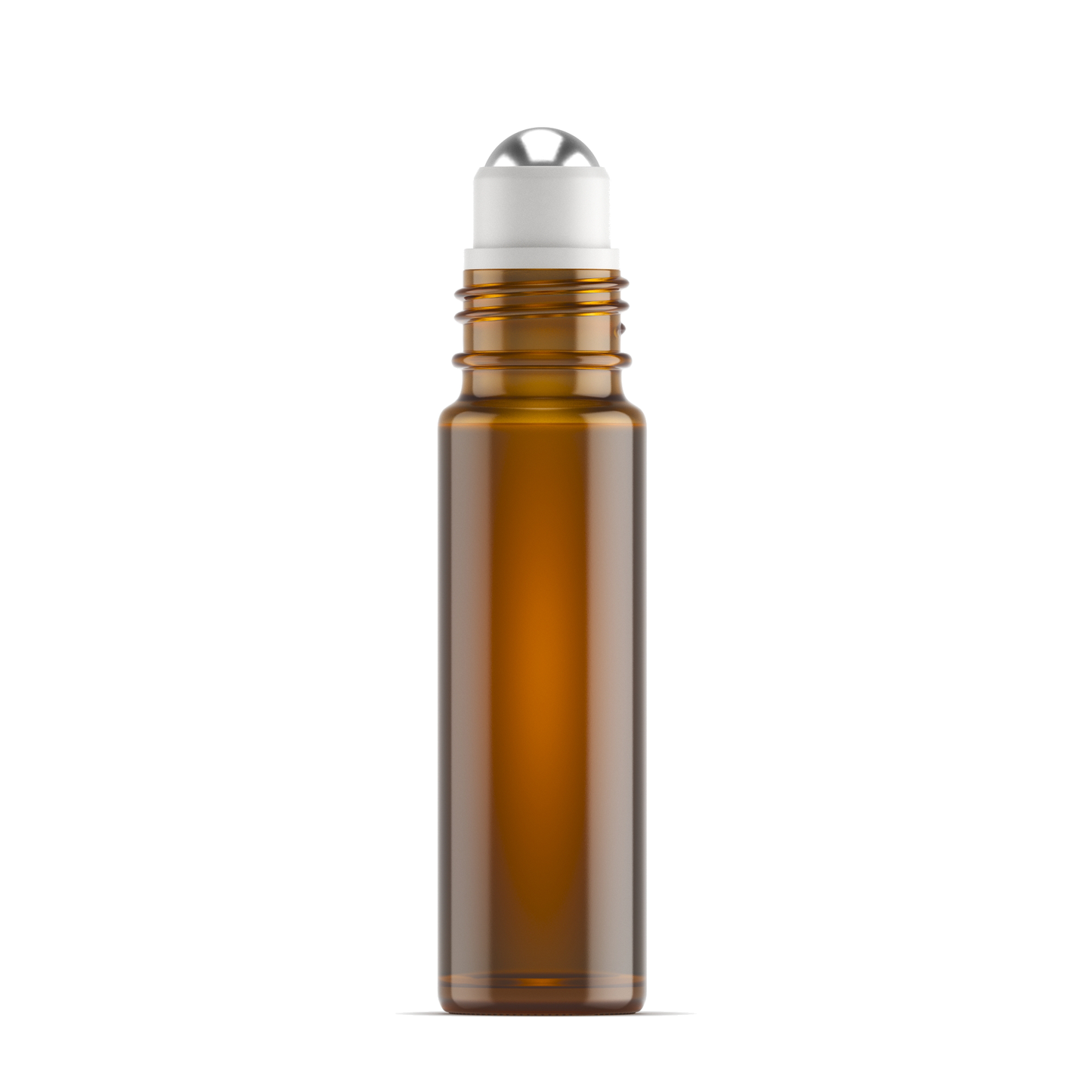 10ml Empty Amber Glass Roller Bottle
