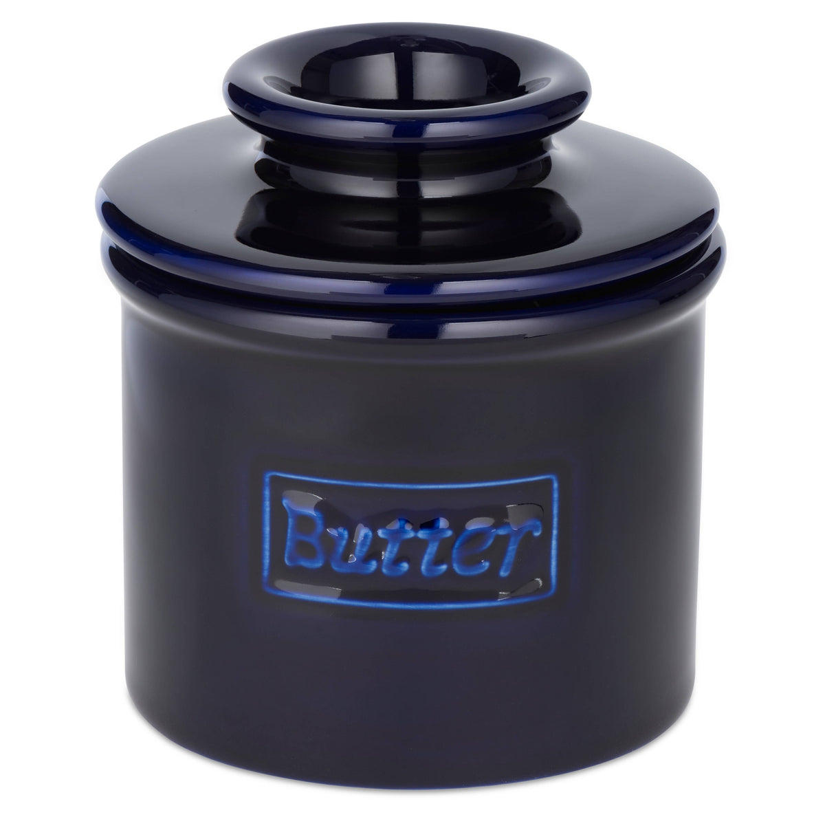 The Original Butter Bell® Crock - Cafe Cobalt Blue