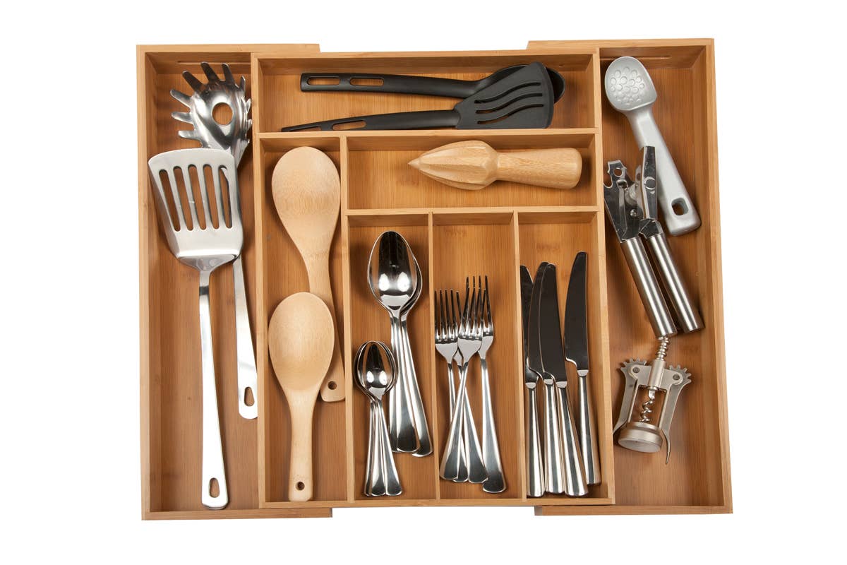 Expandable Flatware Tray Lg