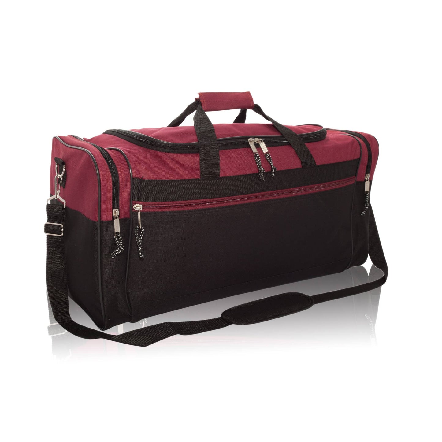 DALIX 25" Extra Large Vacation Travel Duffle Bag: Navy Blue