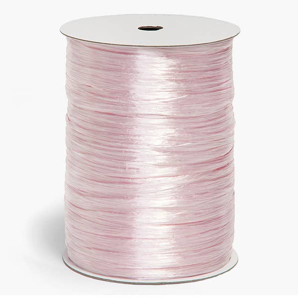 Pearlized Raffia Ribbon: Red Pearlized / 1 Pack / 500 yards