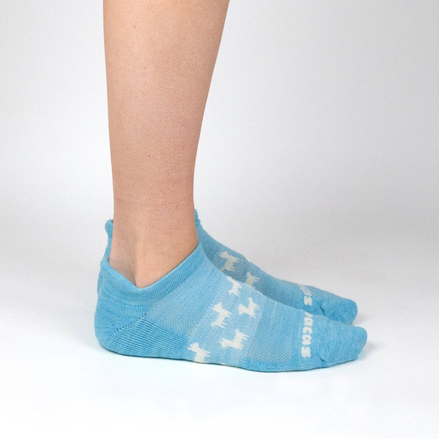 3 Pack - Women's Low Cut Pacas Socks: ALPACA/Chambray & Harbor Blue Alpaca & Dark Purple Melange Alpaca / Small / Medium (US: 5 - 8)