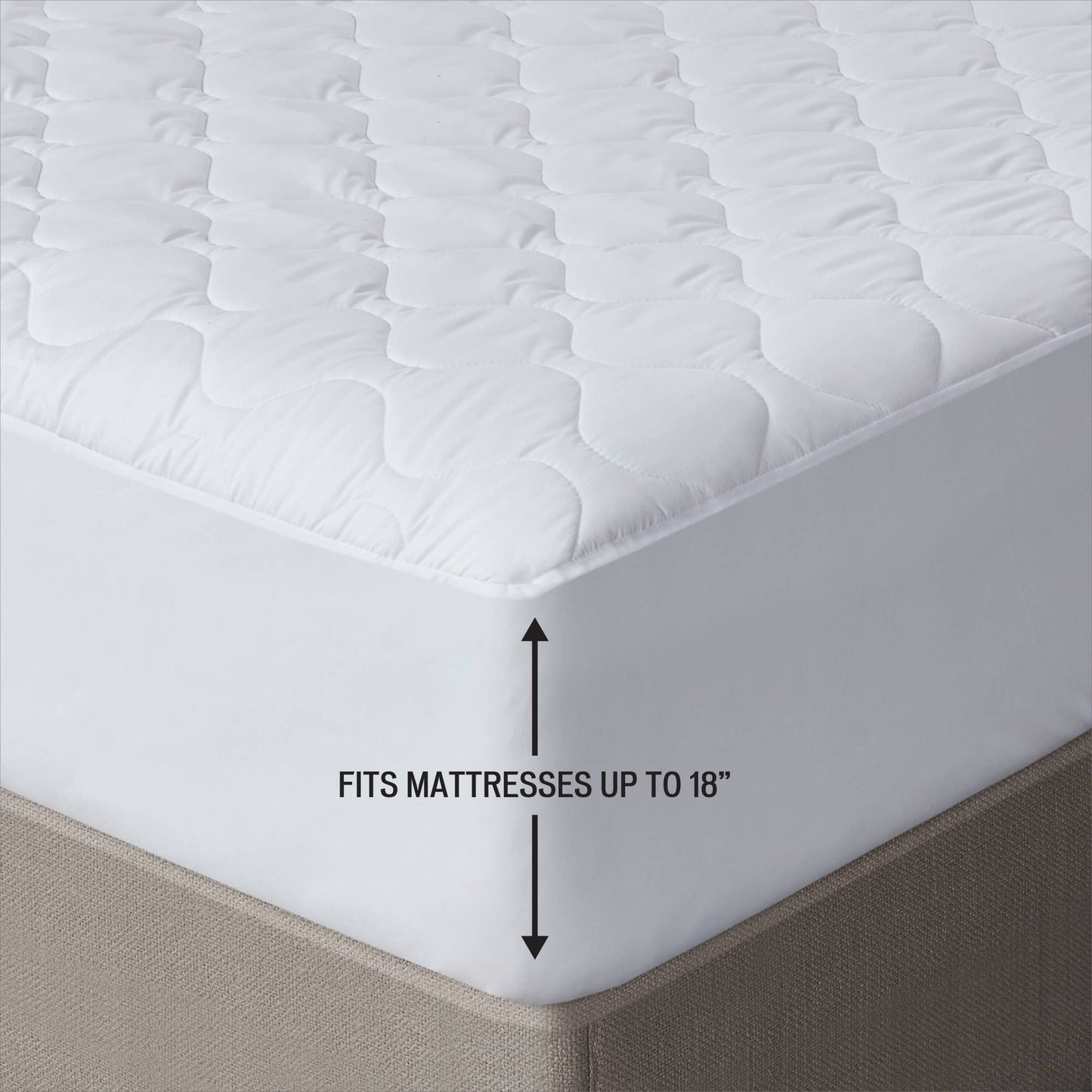 Microfiber 10-Setting Heated Mattress Pad: King