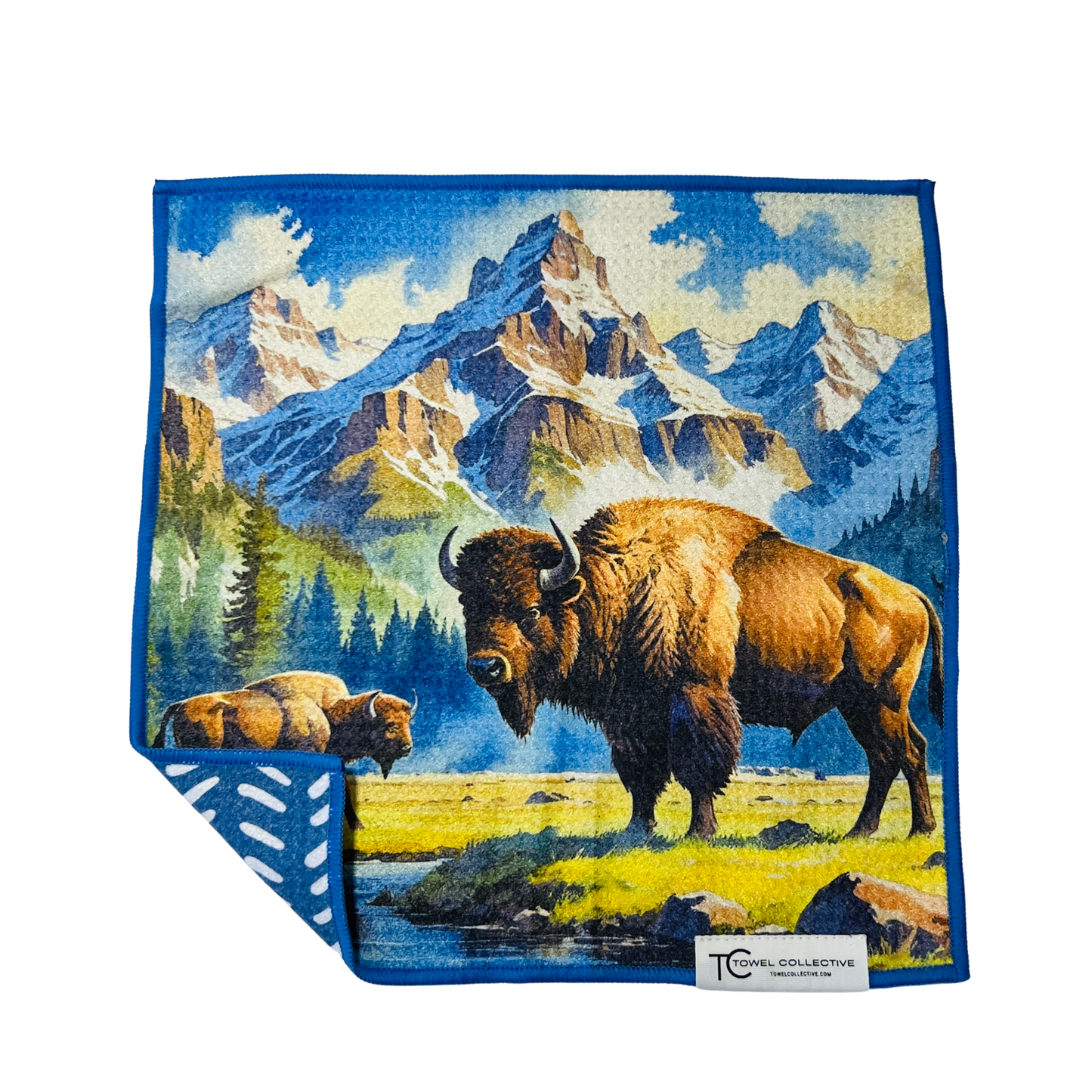 Tatonka Grand | Yellowstone Collection | Waffle Weave Microfiber Towels Kitchen & Bath: Hand Towel