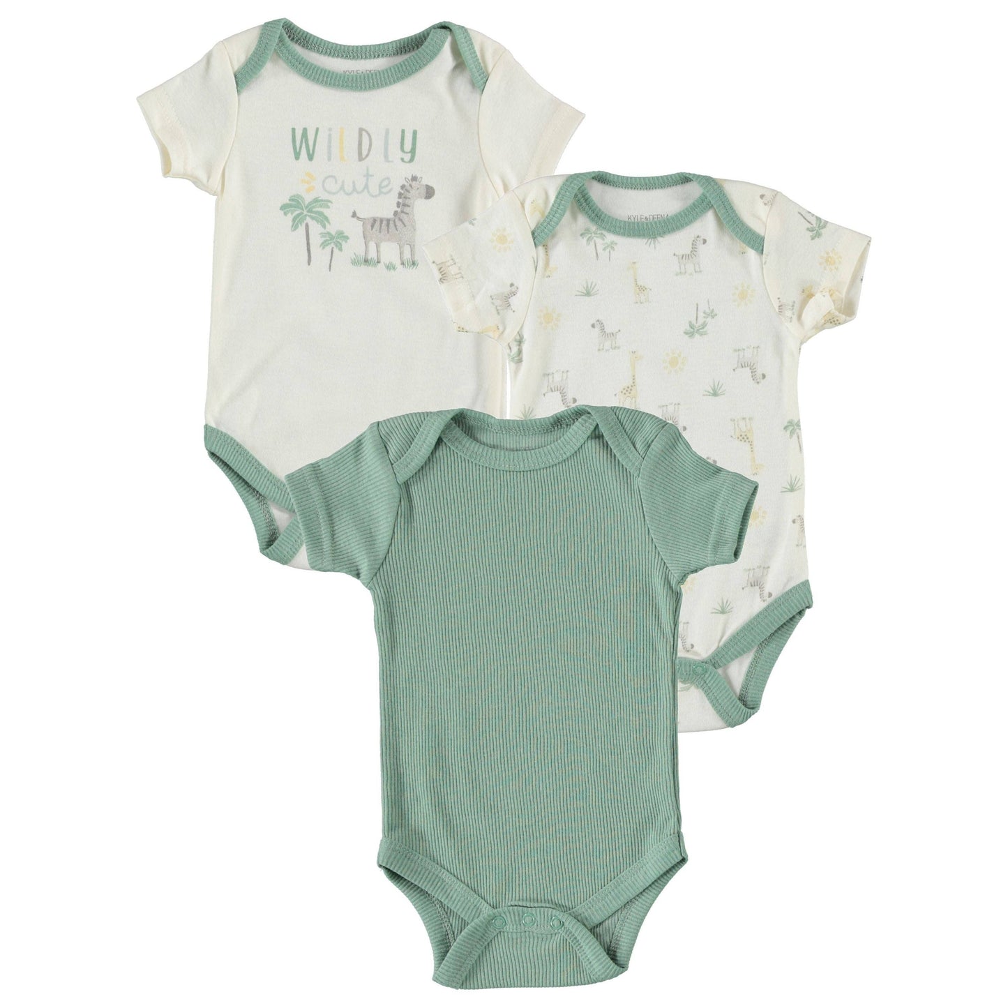 Baby Boy Onesie - The Newborn Essentials Bodysuit Topping Every Baby Registry Search: Avocado Green / 0-3 Months