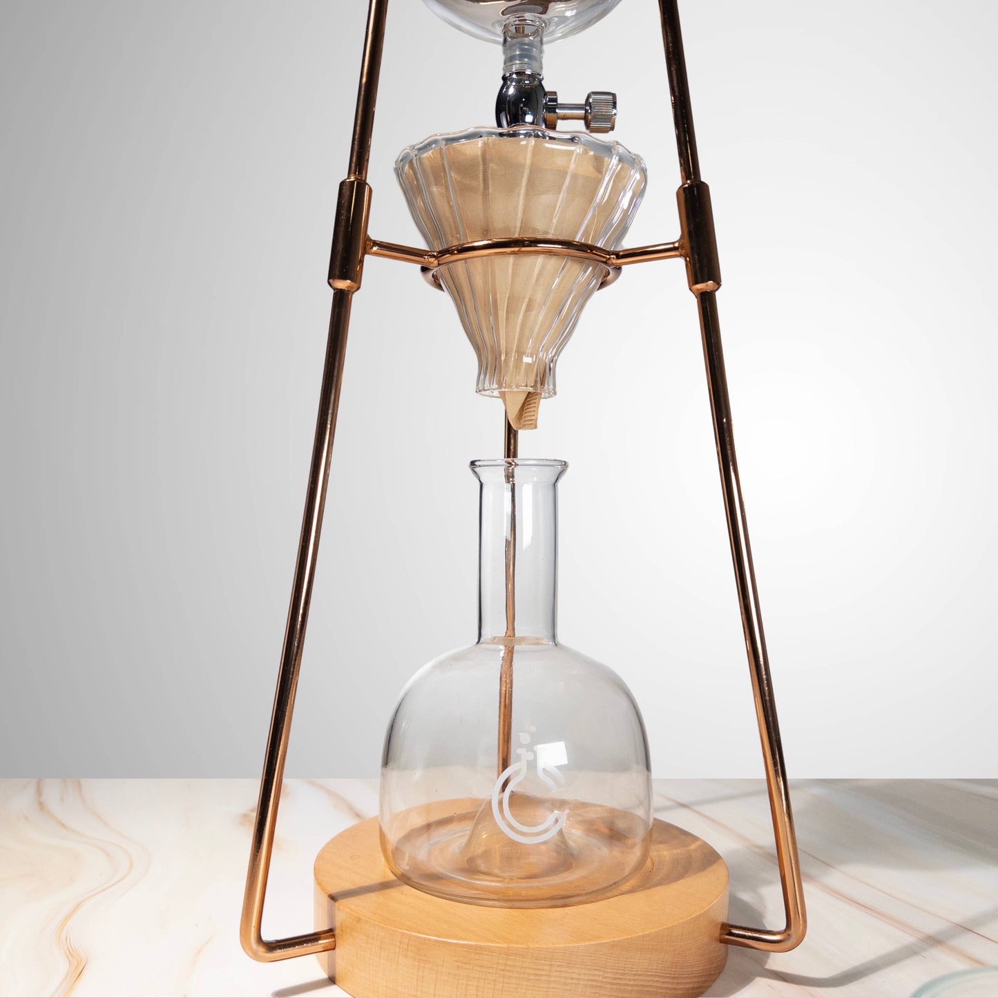 Cold Brew Drip Coffee Tower | Chemistry Inspired Café: Silver
