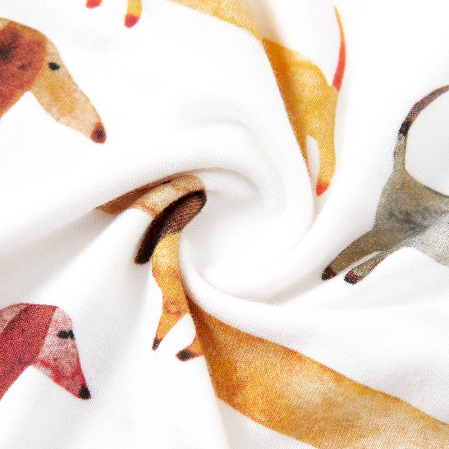 Family Matching Animal-patterned Short-sleeve Pajamas Set: Multi-color / Baby:12-18 M